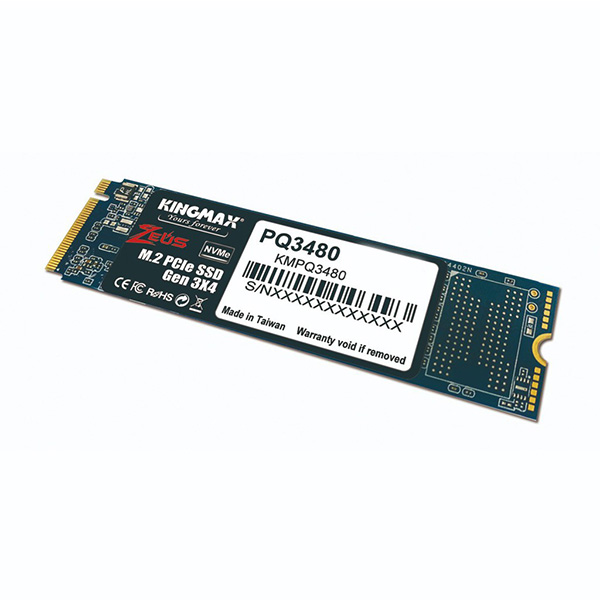 Ổ SSD Kingmax PQ3480 512Gb PCIe NVMe Gen3x4 M.2 2280
